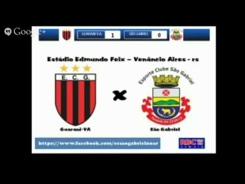 GUARANI-VA 1 x 1 SÃO GABRIEL 18/03/15