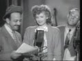 MEL BLANC.  Classic Sad Sack Routine w/ Lucille Ball.  Live Performance from 1944.