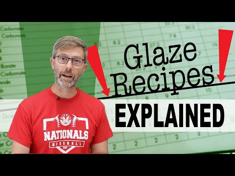 How to Read a Glaze Recipe for Pottery