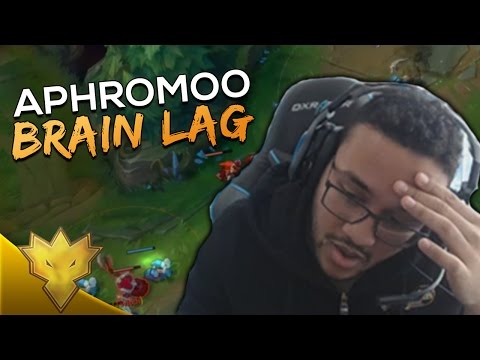 Aphromoo Funny Stream Moments - MY BRAIN LAGGED - Best LoL Moments