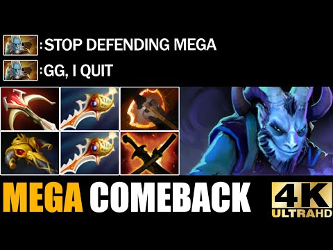 Cancer Is Back Divine Rapier + Battlefury Riki Deleted Phantom Lancer Epic Mega Comeback 7.30 Dota 2