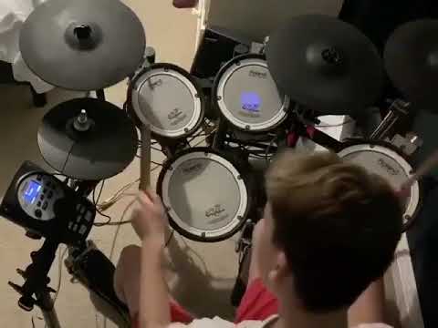 Freddie playing to 'Bohemian Rhapsody'