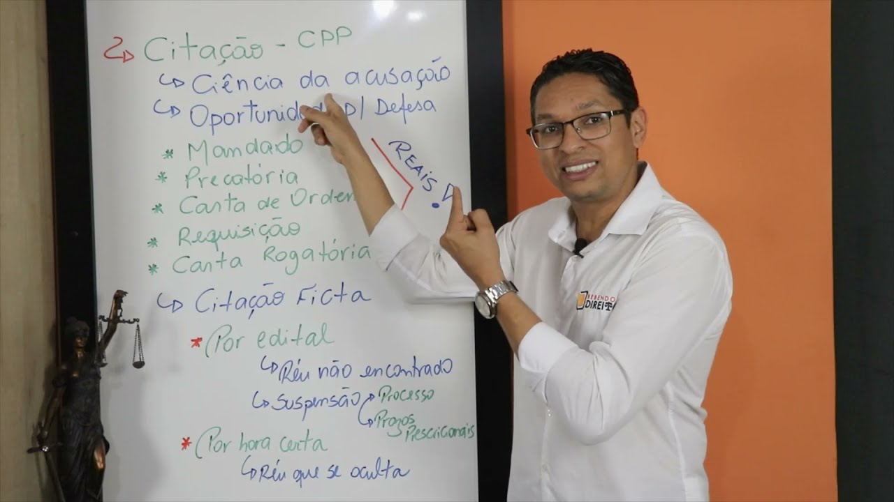 Processo Penal: A citação no processo penal