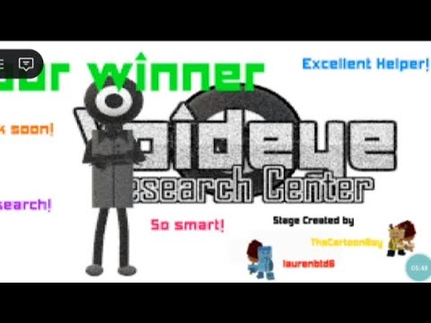 Beating Stage 41 "Voideye Research Center" [Blud Obby]