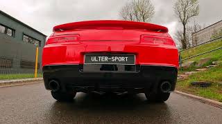 Video: Ulter Edelstahl Duplex Sportauspuff Chevrolet Camaro 5 6.2l