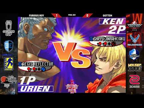 Street Fighter III: 3rd Strike - Furious Roy (Urien) vs. Gottem (Ken) @ Defend the North 2019