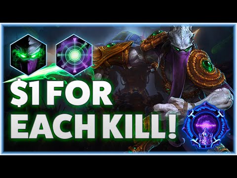 Zeratul MotN - DONO CHALLENGE: $1 FOR EACH KILL! - Grandmaster Storm League
