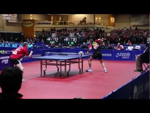 STIGA star Jean-Michel Saive at 2012 World Championships in Dortmund