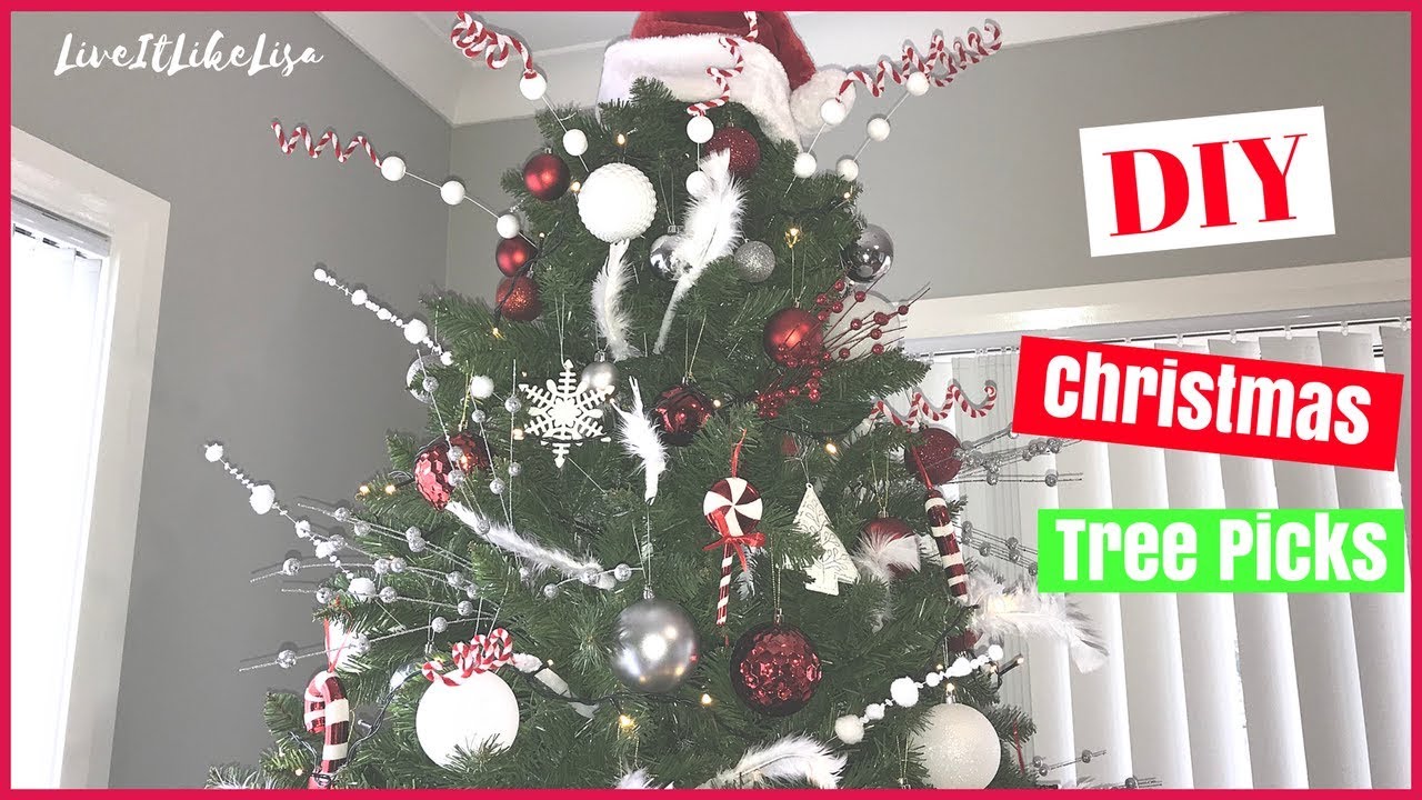 CHRISTMAS DIY DECOR | Christmas Tree Picks
