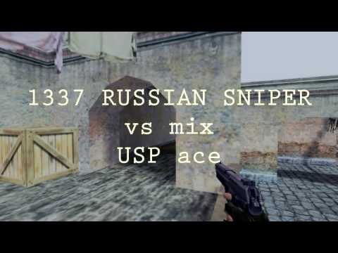 DelmonTV - 1337 RUSSIAN SNIPER vs mix