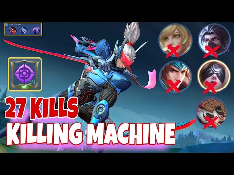 SABER | 1 Hit Combo Best Build 2022 | MOBILE LEGENDS | SAN-GEN | SANGEN