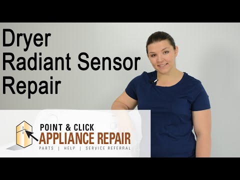 WP338906 - Replacing Gas Dryer Radiant Sensor - 338906, AP2910747, PS344761, 2681