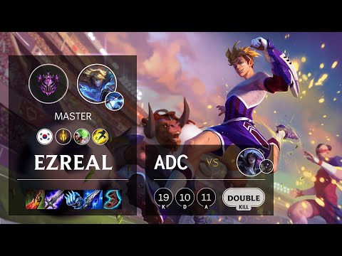 Ezreal ADC vs Kai'Sa - KR Master Patch 10.15