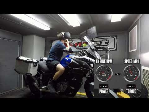 2023 Suzuki V-Strom 650 XT Adventure Dyno Test