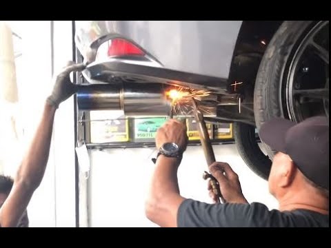 HKS Muffler | Install | Sound Check | Honda City
