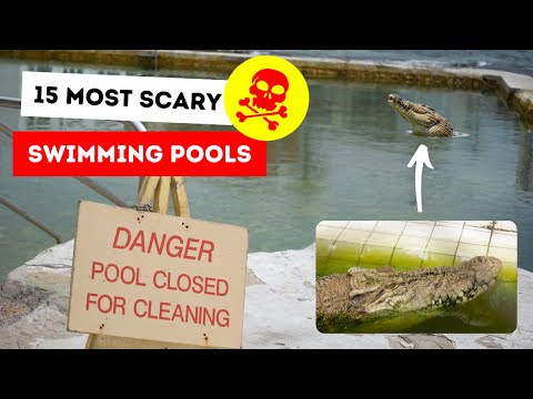 Top 10 MOST TERRIFYING Swimming Pools You WON'T BELIEVE EXIST
