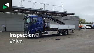 Camion plateau Volvo FH 500 FH 6X2 HMF 2620K-RC Crane Xenon Lift+Steering-Axle Automa | Image 4 - Autoline