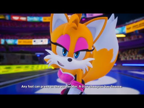 Female Tails with Rouge Outfit Racing CrossWorlds Mod