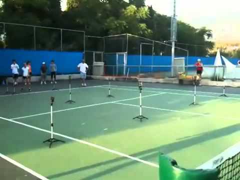 Tennis Drills using Smartspeed Reactive Coaching System