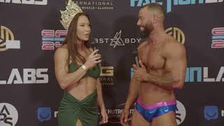 FMG International Australian Pro.Am 2026 backstage interview with Mitchell Adams