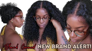 NEW Wig Brand! Ready 2 Wear GLUELESS Waterwave Texture PreCut Beginner Wig Install Believe In Hair