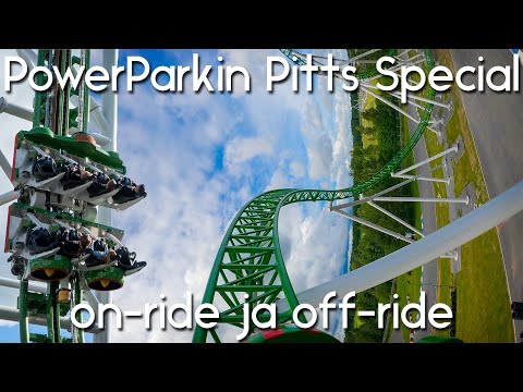PowerParkin Pitts Special - on-ride ja off-ride POV (4K)