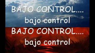 rata blanca bajo control letra
