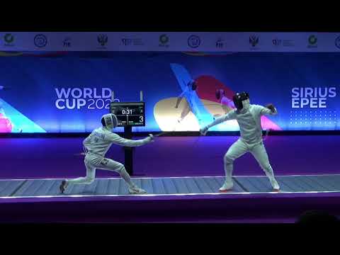 Sirius Epee 2022, ME Ind T4 Sikosi HUN - Cannone FRA