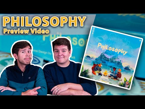 Philosophy | Let's Have An Honest Conversation! | Abstract Strategy 2 Player Board Game Preview