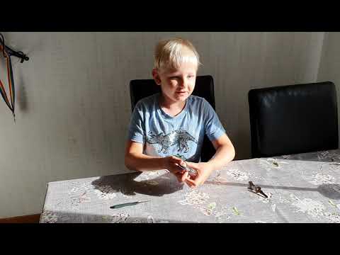 Lock pick Eric 7 years Old, Erik 7 år dyrkar!