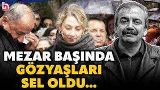 GÖZYAŞLARI SEL OLDU! Sırrı Süreyya Önder mezarı başında bu sözlerle anıldı! Yüre