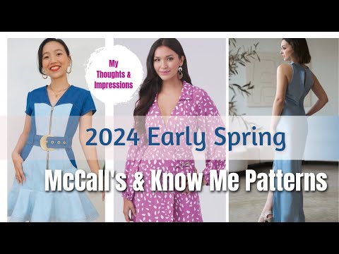 McCall's Know Me Early Spring Patterns | What will I Buy?