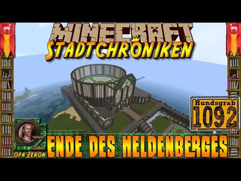 Minecraft #1092 -Stadtchroniken- Ende des Heldenberges [HD+Deutsch]