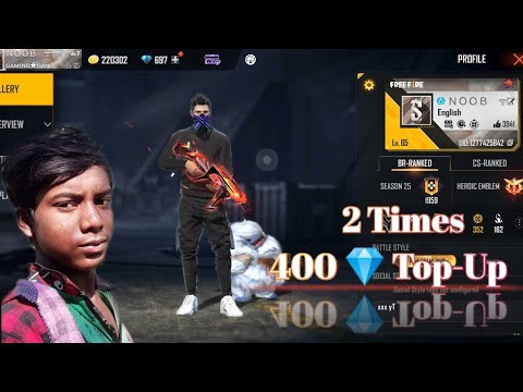 800 💎 Top-Up | Daimond top up | 2 Times 800 💎 Top-Up | FF New Video | @koushik2.0