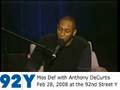 Mos Def Previews “Pretty Dancer," a Song About Muhammad Ali | 92Y Talks