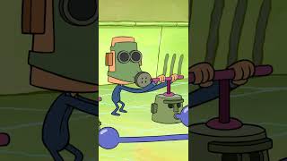 Bob Esponja | Lula Molusco foge de um sequestro alienígena! 😯 #Shorts