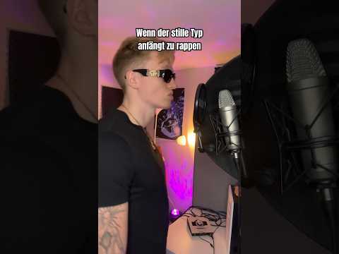 Wenn der stille Typ anfängt zu rappen… #deutschrap #studio #newcomer