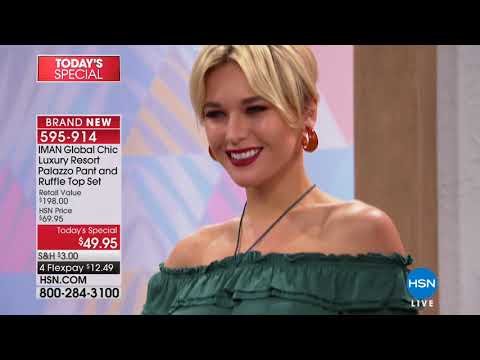 HSN | IMAN Global Chic Fashions 03.18.2018 - 11 AM