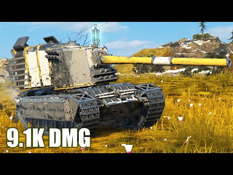 FV4005 - 9.1K DMG 2 KILLS ● WoT Blitz