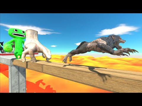 Who Will Fall into The Lava River When Crossing The Bridge? - ARBS