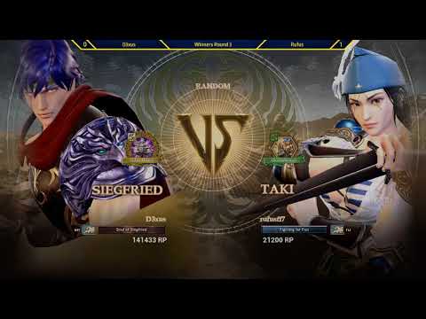 EOS S2 #1 - Round 3 - Rufus (Taki) vs D3xus (Siegfried)