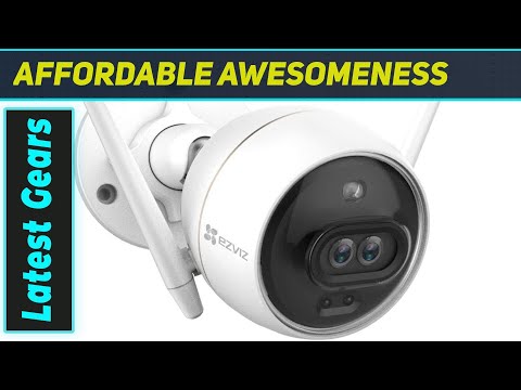 EZVIZ C3X Outdoor Camera: Best Color Night Vision in a Compact Design