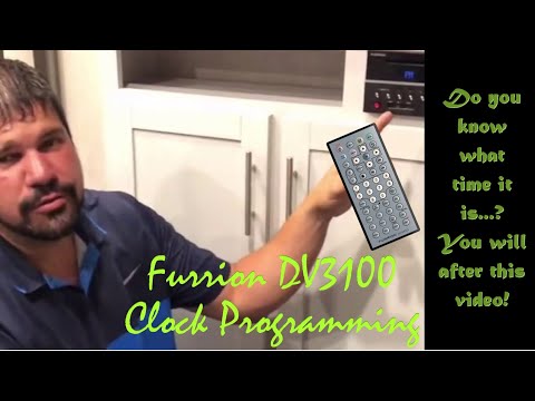 How to set your RV || Travel Trailer || Fifth Wheel || Furrion DV3100 Stereo Clock