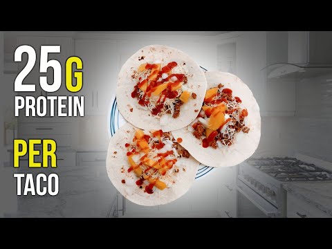 LOW CALORIE, HIGH PROTEIN Tacos **Healthy Ground...