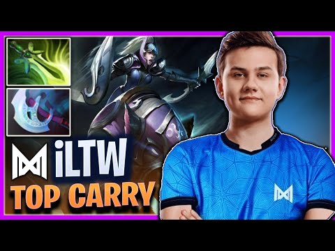 Nigma.iLTW - Luna VS YoungG [Shadow Fiend] | дота 2 геймплей