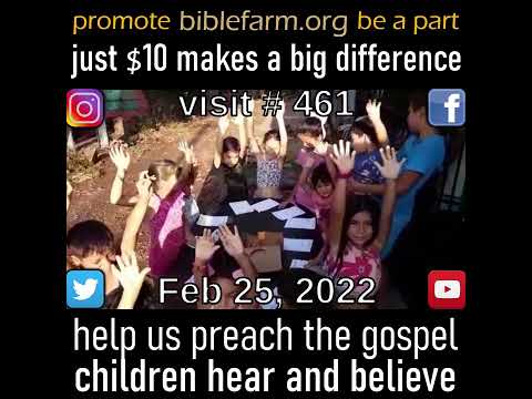2022-02-25 Bible doers let's do Mat 25:31-40 one visit at a time & provide better nutrition for kids
