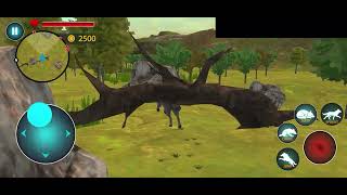 Jungle Wolf Simulator 3D | First gameplay | mobile game | IOS | 
