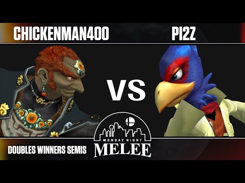 MNM 455 - Doubles Winners semis - Salt | Chickenman400 (Ganondorf) VS J-am | Pi2z (Falco) - SSBM