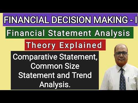 Financial Decision Making II Financial Statement Analysis II Theory Explained II Hasham Ali Khan