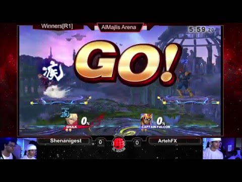SSB4 Spring 2016 Major: ArtehFX (Shulk) vs Shenanigest (C. Falcon) - WR1